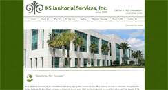 Desktop Screenshot of ks-janitorial.com